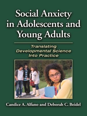 cover image of Social Anxiety in Adolescents and Young Adults